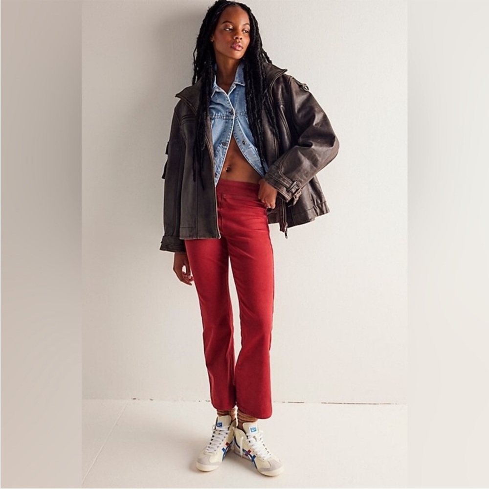 We The Free In My Feelings Mid Rise Crop Boot Cut